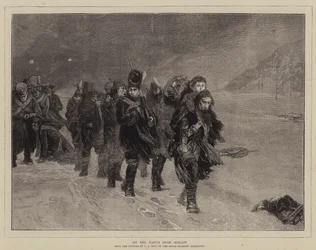 On the March from Moscow